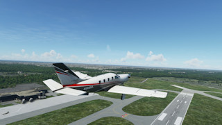 Morning departure from Gainesville Rgnl (KGNV) Florida